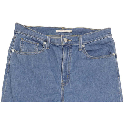 Levi's High Waisted Blue Tapered Mom Stretch Jeans High Waisted W31 L27