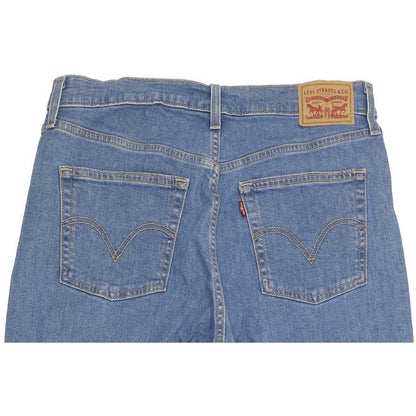 Levi's High Waisted Blue Tapered Mom Stretch Jeans High Waisted W31 L27
