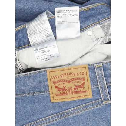 Levi's High Waisted Blue Tapered Mom Stretch Jeans High Waisted W31 L27