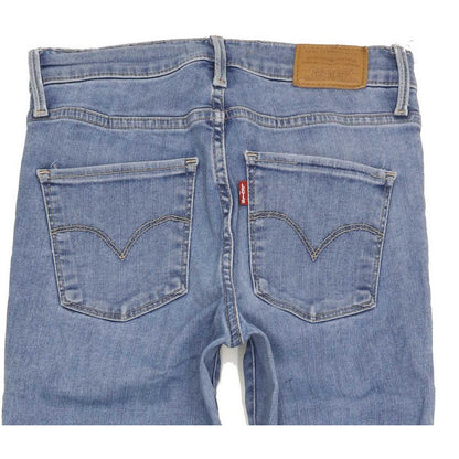 Levi's 310 Shaping Women Blue Skinny Slim Stretch Jeans W26 L30