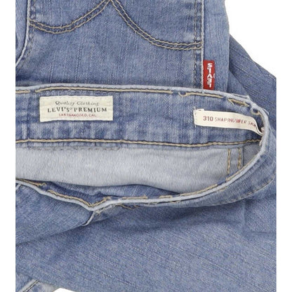 Levi's 310 Shaping Women Blue Skinny Slim Stretch Jeans W26 L30