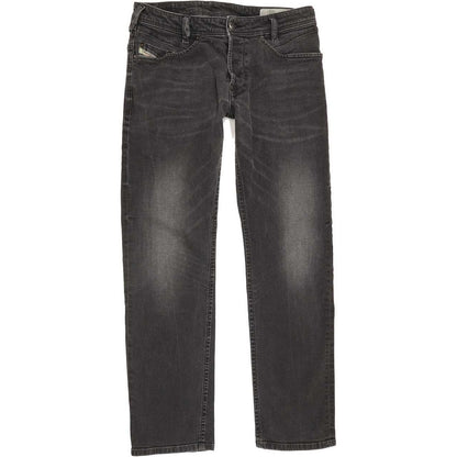 Diesel Iakop R9F66 Men Charcoal Tapered Slim Stretch Jeans W30 L29