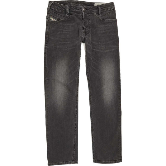 Diesel Iakop R9F66 Men Charcoal Tapered Slim Stretch Jeans W30 L29