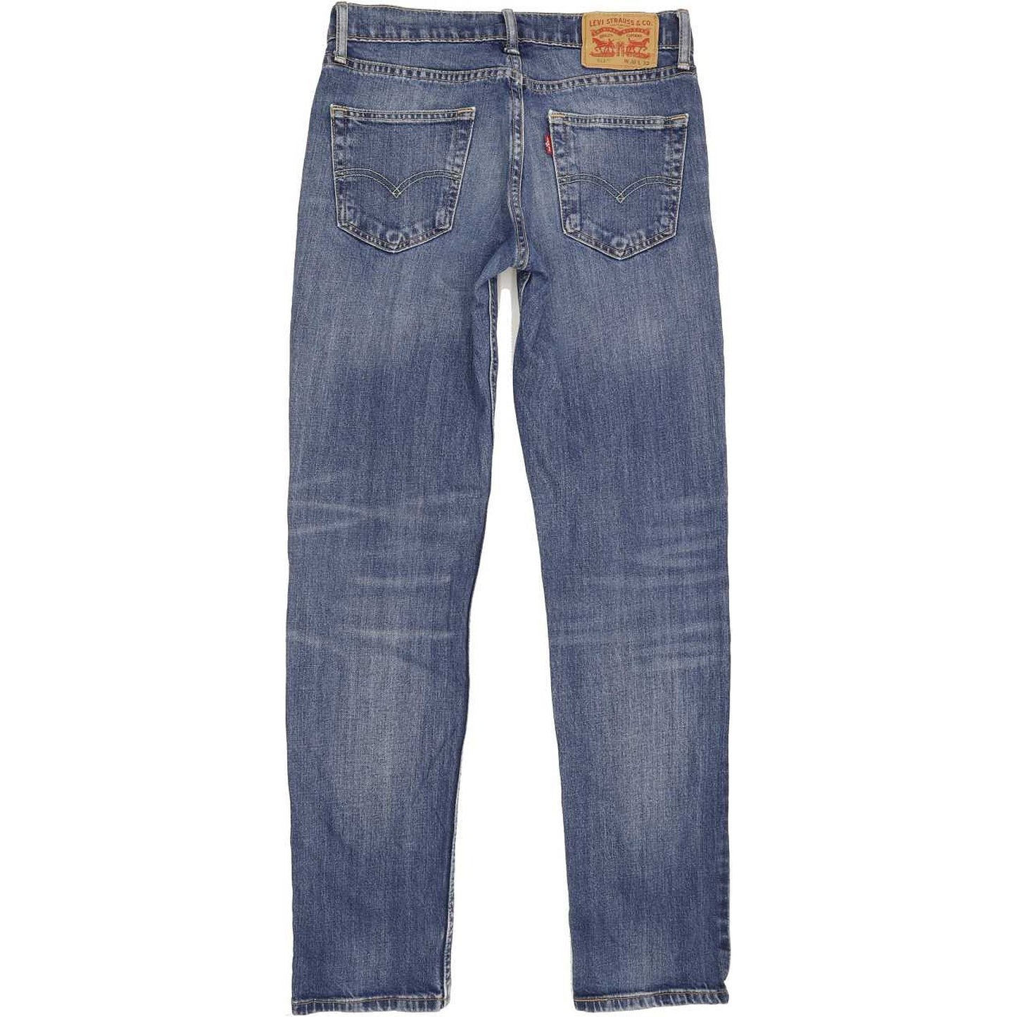 Levi's 511 Men Blue Straight Slim Stretch Jeans W30 L31