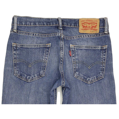 Levi's 511 Men Blue Straight Slim Stretch Jeans W30 L31