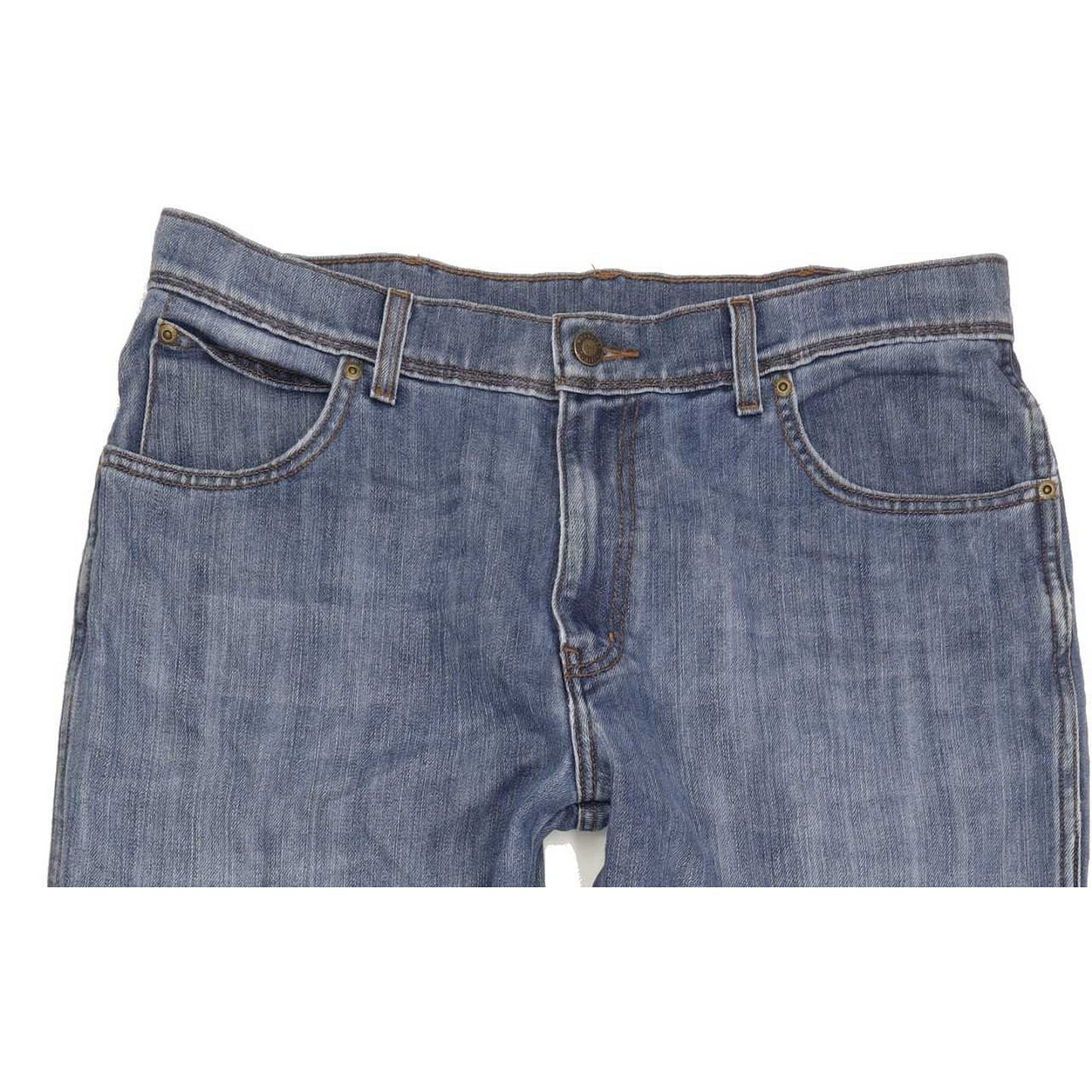Wrangler Men Blue Straight Regular Jeans W36 L30