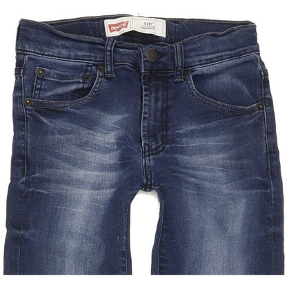 Levi's 510 Kids Blue Skinny Slim Stretch Jeans W24 L28