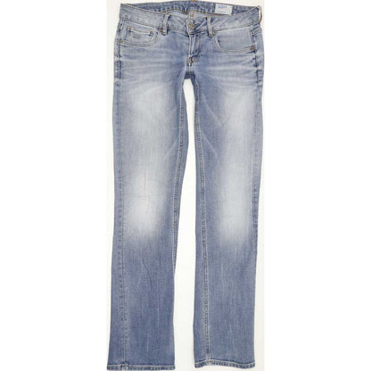 G-Star Women Blue Straight Slim Jeans W29 L32