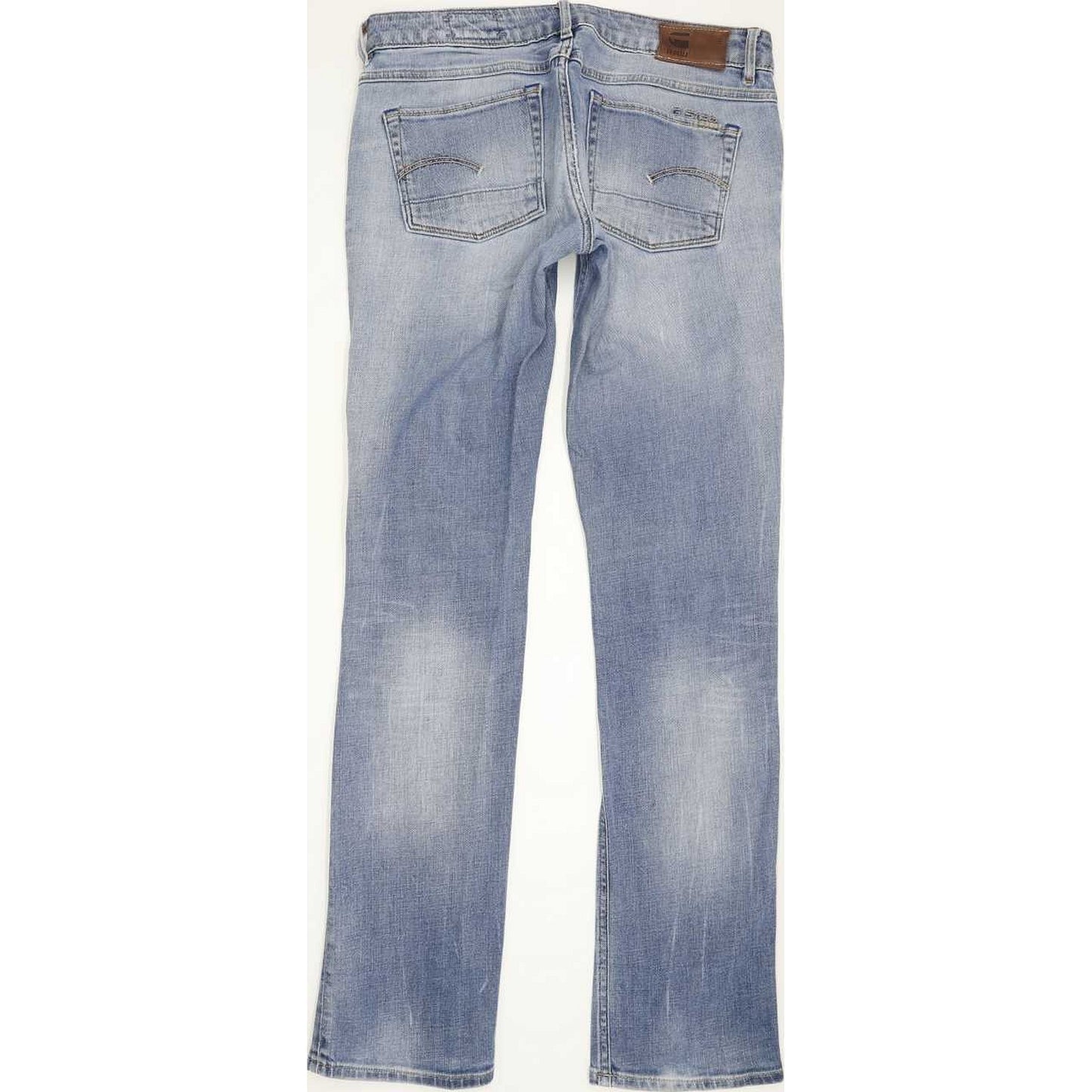 G-Star Women Blue Straight Slim Jeans W29 L32