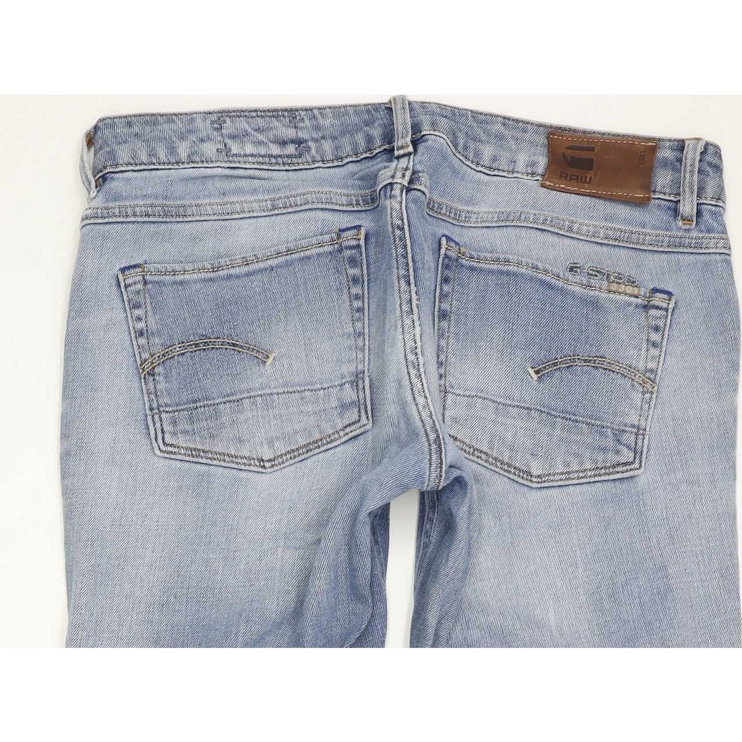 G-Star Women Blue Straight Slim Jeans W29 L32