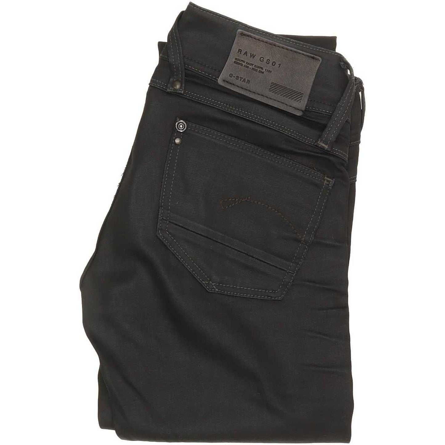 G-Star Women Black Skinny Slim Jeans W26 L33