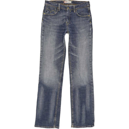 Levi's 627 Women Blue Straight Slim Stretch Jeans W28 L31