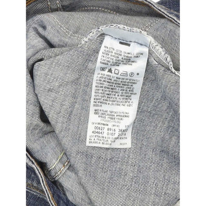 Levi's 627 Women Blue Straight Slim Stretch Jeans W28 L31
