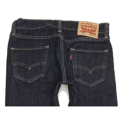 Levi's 511 Men Blue Straight Slim Stretch Jeans W30 L31