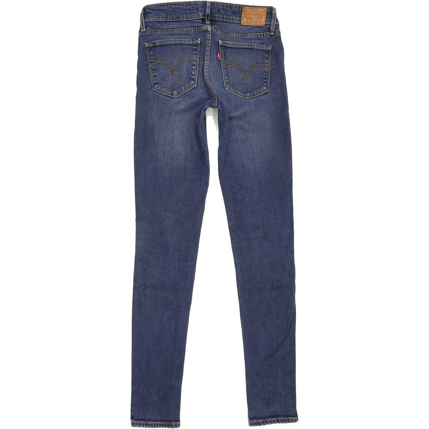 Levi's 711 Women Blue Skinny Slim Stretch Jeans W26 L32