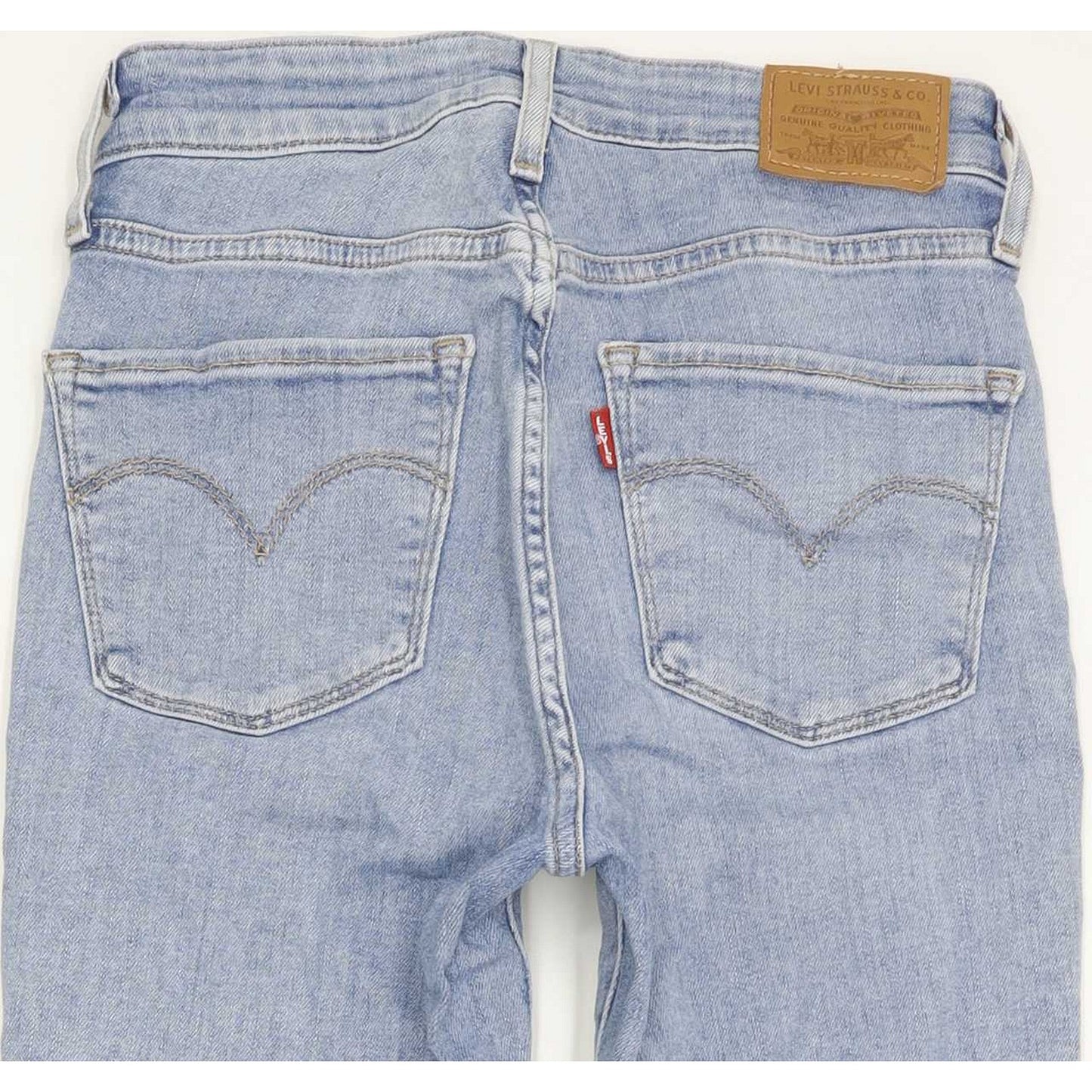 Levi's 721 High Rise Women Blue Skinny Stretch Jeans W25 L28