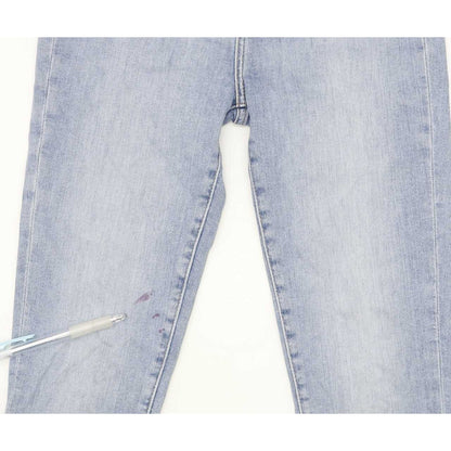 Levi's 721 High Rise Women Blue Skinny Stretch Jeans W25 L28