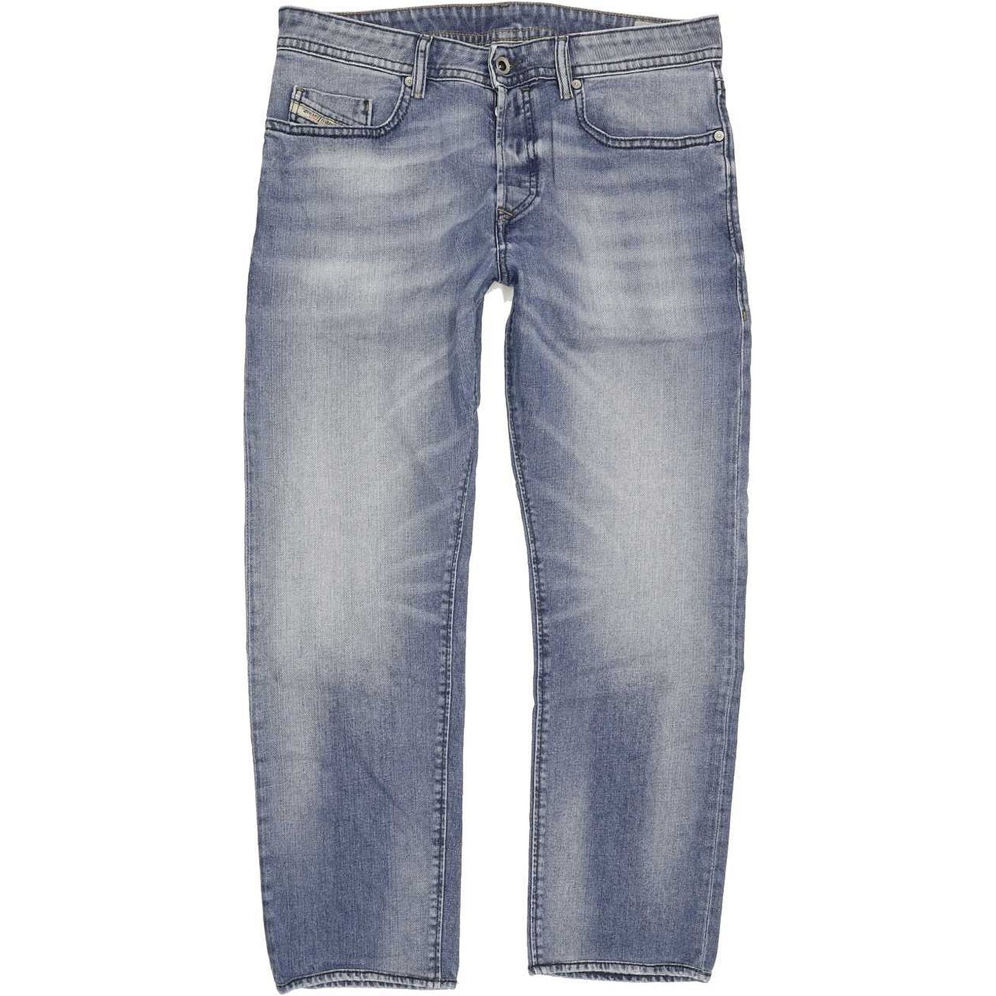 Diesel Buster Men Blue Tapered Slim Jeans W34 L27
