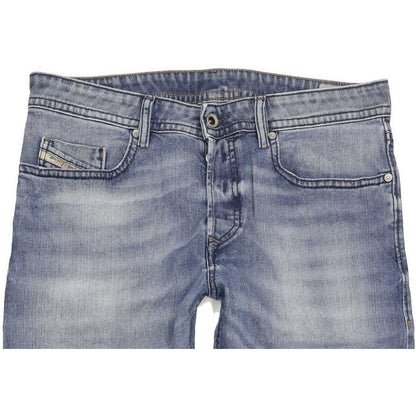 Diesel Buster Men Blue Tapered Slim Jeans W34 L27