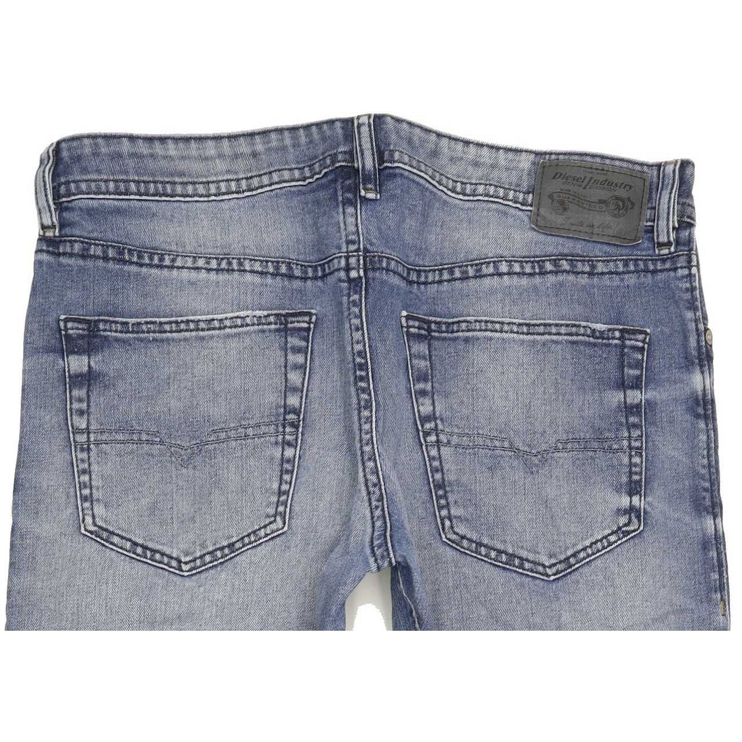 Diesel Buster Men Blue Tapered Slim Jeans W34 L27