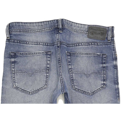 Diesel Buster Men Blue Tapered Slim Jeans W34 L27