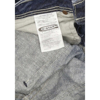 G-Star New Reese Women Blue Straight Slim Stretch Jeans W28 L33