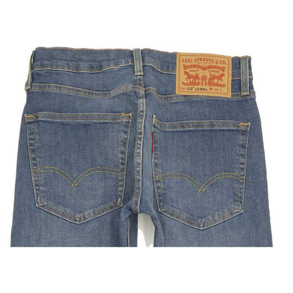Levi's 512 Lo-Ball Men Blue Tapered Slim Stretch Jeans W30 L31