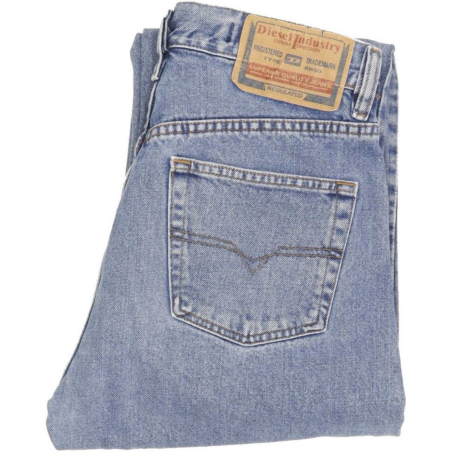 Diesel Men Blue Straight Regular Jeans W29 L29
