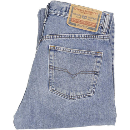 Diesel Men Blue Straight Regular Jeans W29 L29