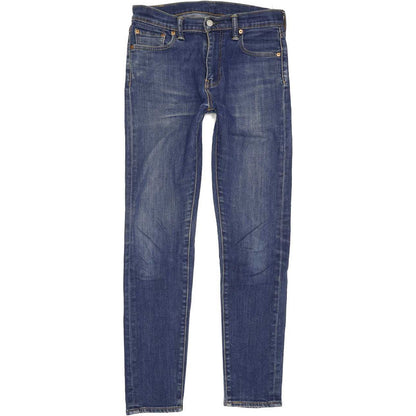 Levi's 510 Men Blue Skinny Slim Stretch Jeans W30 L30
