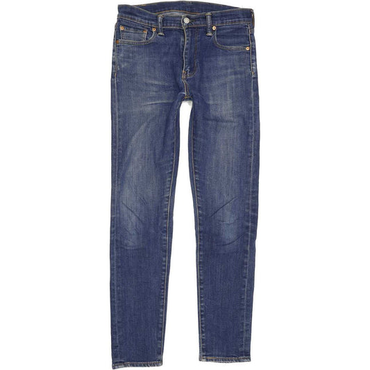 Levi's 510 Men Blue Skinny Slim Stretch Jeans W30 L30