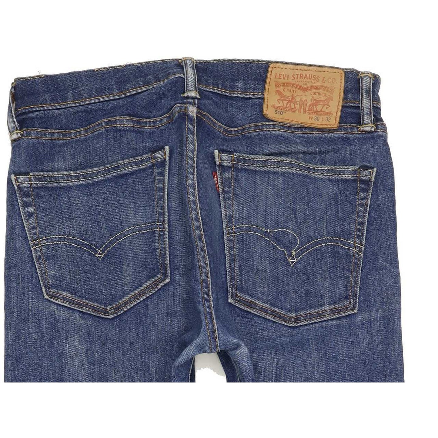 Levi's 510 Men Blue Skinny Slim Stretch Jeans W30 L30