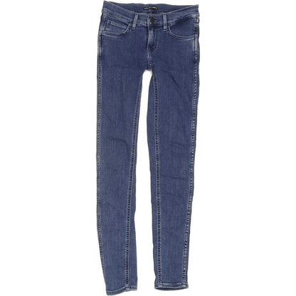 Levi's Line 8 Men Blue Skinny Slim Stretch Jeans W25 L30