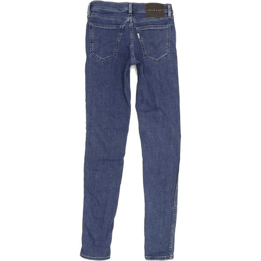Levi's Line 8 Men Blue Skinny Slim Stretch Jeans W25 L30