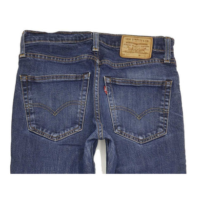 Levi's 511 Men Blue Straight Slim Jeans W30 L31