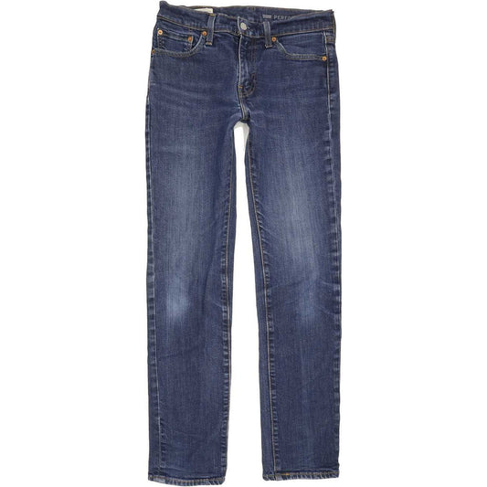 Levi's 511 Men Blue Straight Slim Jeans W30 L31