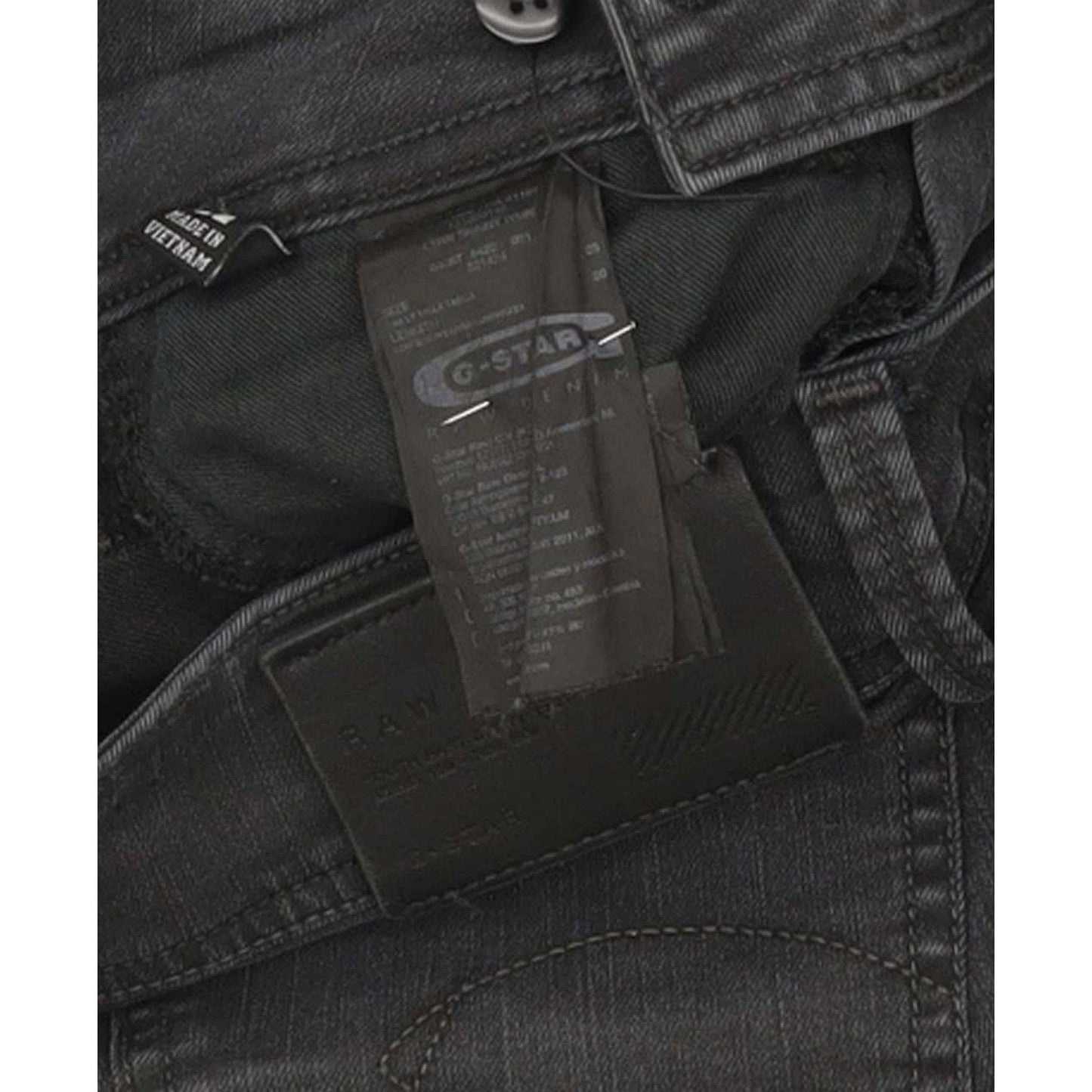 G-Star Lynn Women Charcoal Skinny Slim Stretch Jeans W25 L29