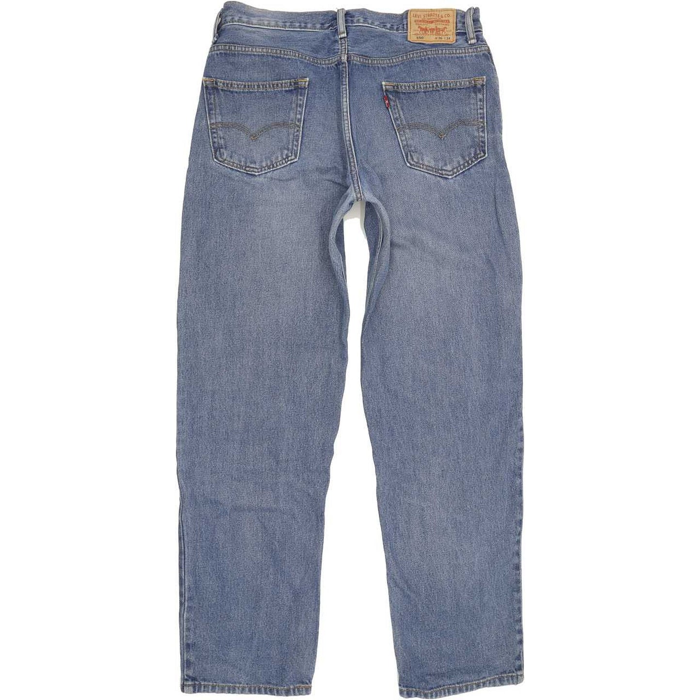 Levi's 550 Men Blue Straight Relaxed Jeans W36 L33