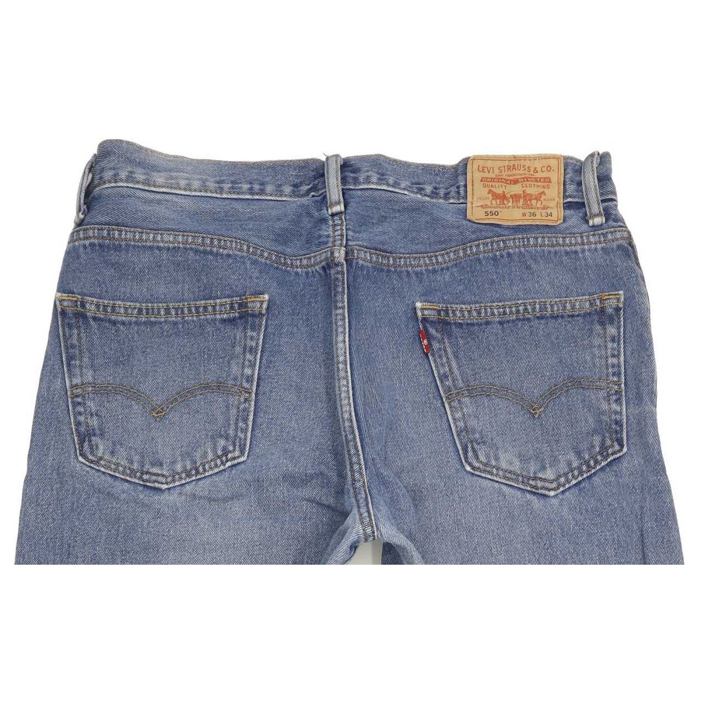 Levi's 550 Men Blue Straight Relaxed Jeans W36 L33