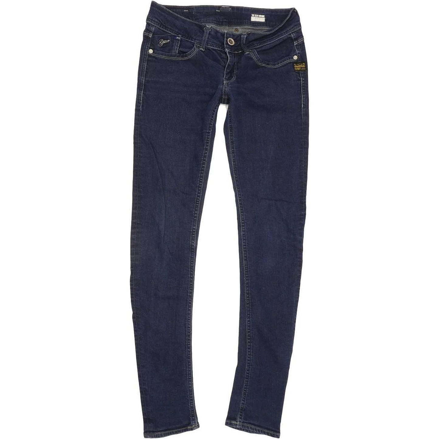 G-Star Lynn Women Blue Skinny Slim Stretch Jeans W29 L32
