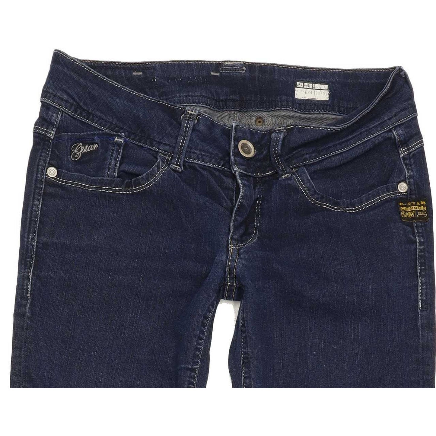 G-Star Lynn Women Blue Skinny Slim Stretch Jeans W29 L32