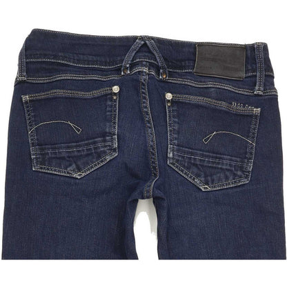 G-Star Lynn Women Blue Skinny Slim Stretch Jeans W29 L32