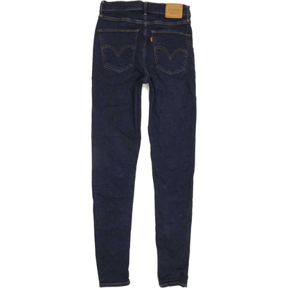Levi's Mile High Rise Blue Skinny Stretch Jeans High Waisted W29 L31