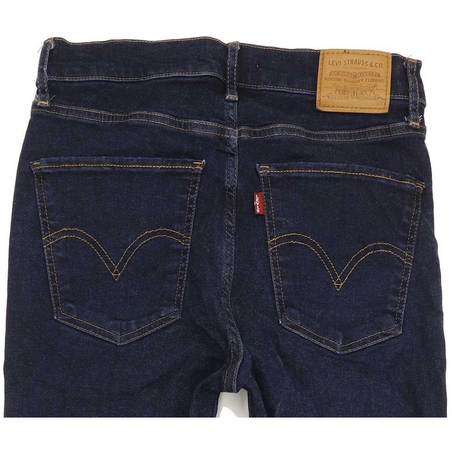 Levi's Mile High Rise Blue Skinny Stretch Jeans High Waisted W29 L31
