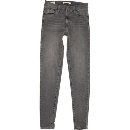 Levi's 720 High Rise Women Charcoal Skinny Stretch Jeans W28 L31