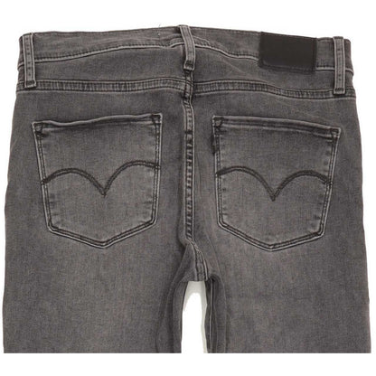 Levi's 720 High Rise Women Charcoal Skinny Stretch Jeans W28 L31