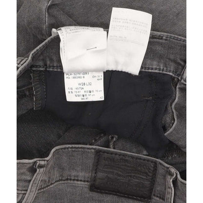 Levi's 720 High Rise Women Charcoal Skinny Stretch Jeans W28 L31