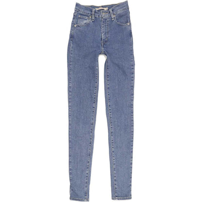 Levi's Mile High Rise Women Blue Skinny Stretch Jeans W23 L30