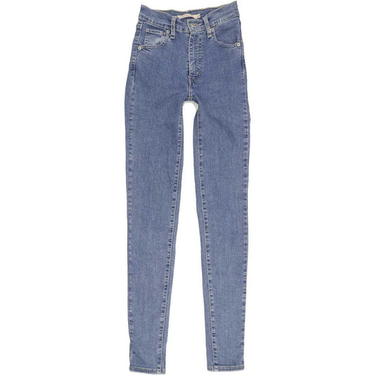 Levi's Mile High Rise Women Blue Skinny Stretch Jeans W23 L30