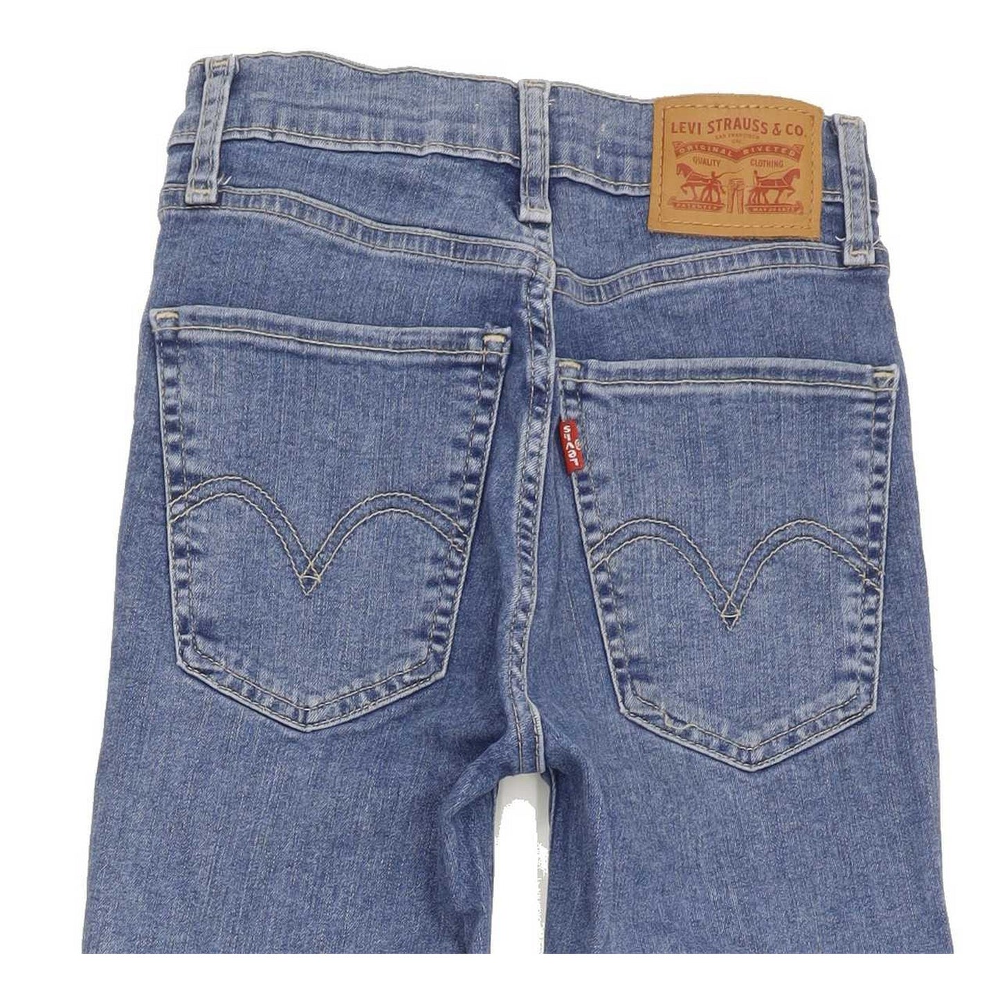 Levi's Mile High Rise Women Blue Skinny Stretch Jeans W23 L30